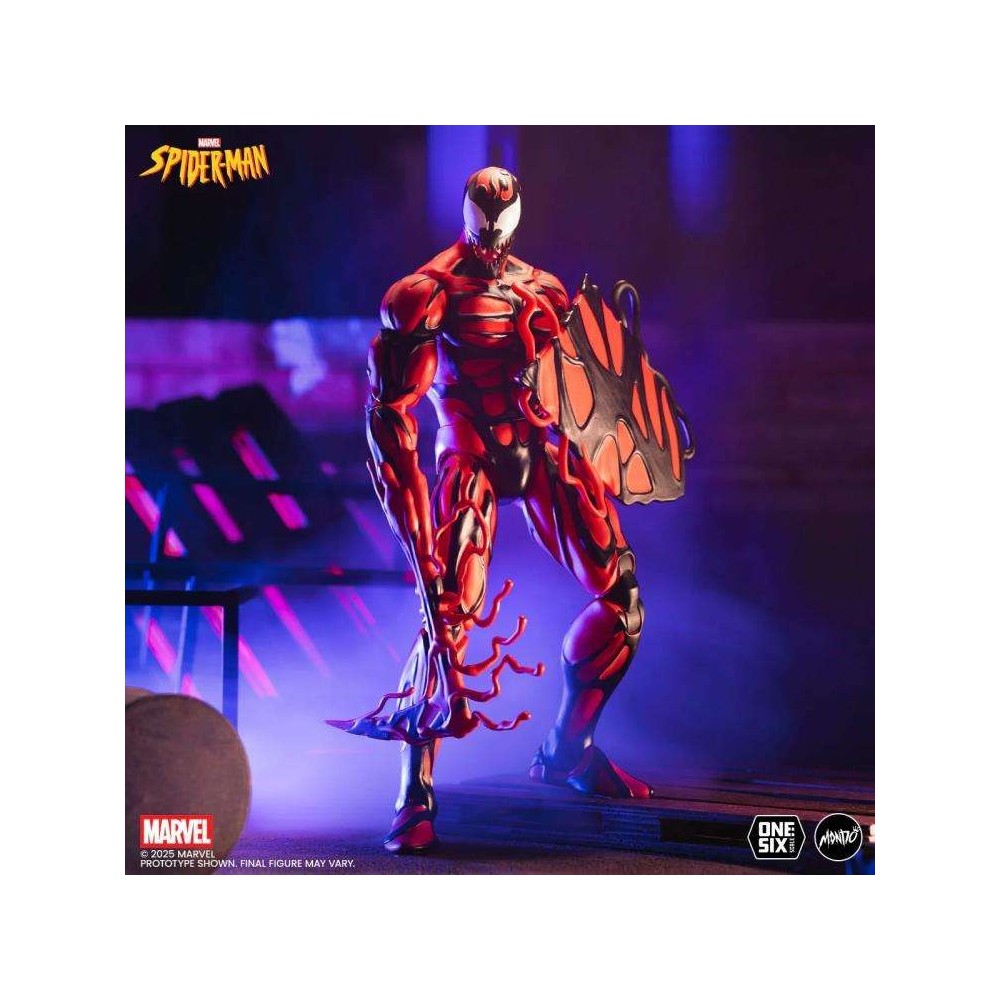 SPIDER-MAN THE ANIMATED SERIES CARNAGE 1/6 ACTION FIGURE MONDO