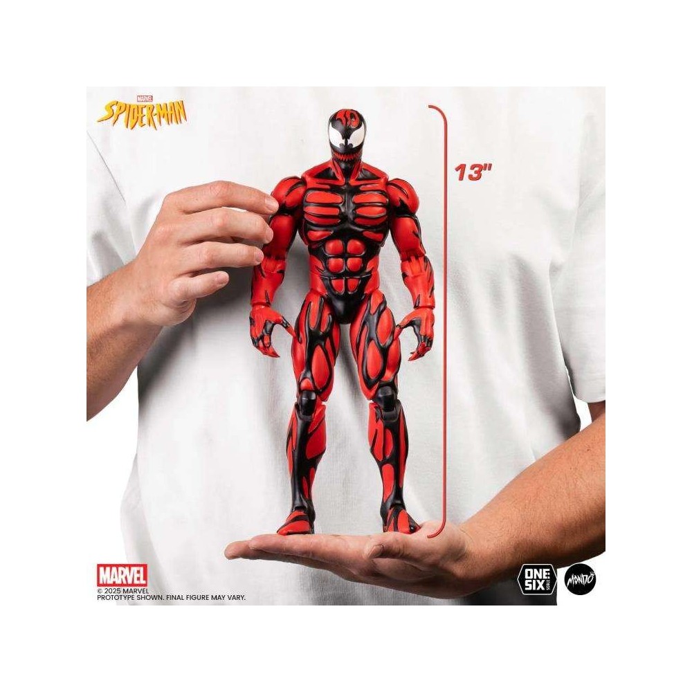 MONDO SPIDER-MAN THE ANIMATED SERIES CARNAGE 1/6 SCALE PVC ACTION FIGURE