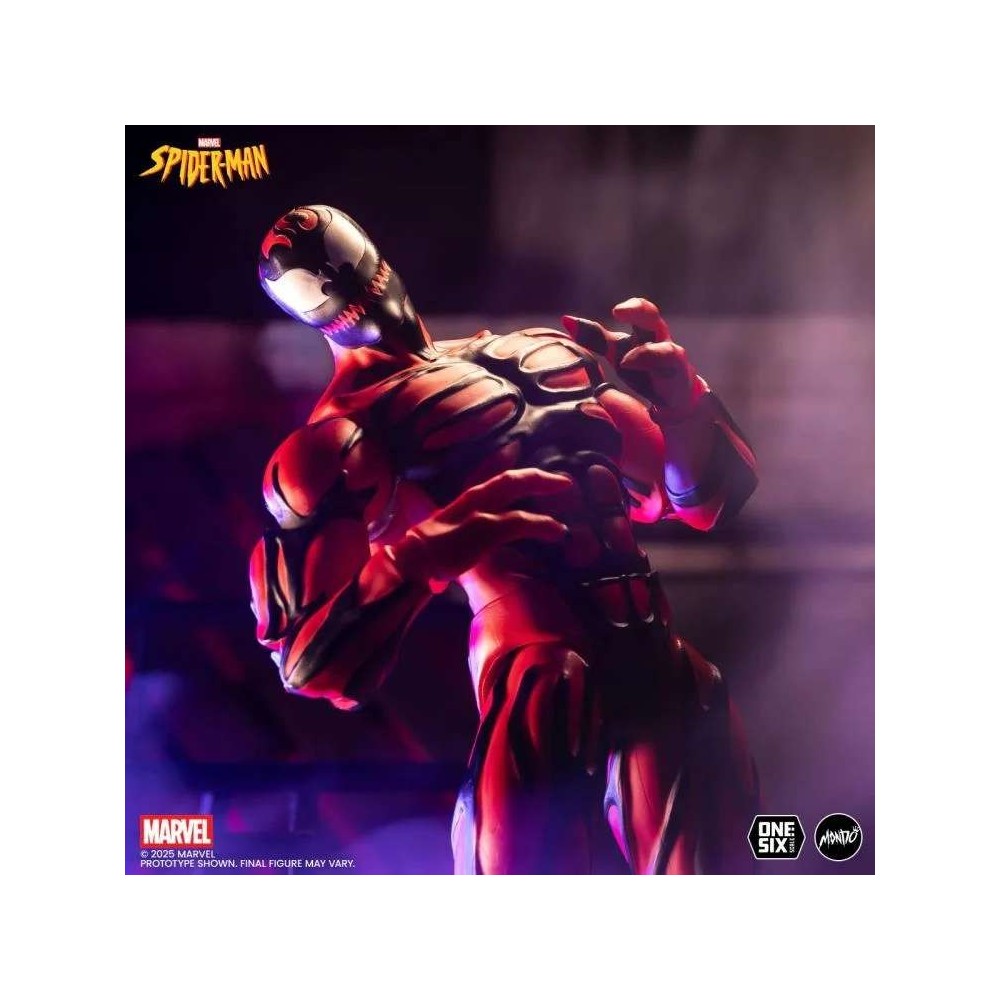 SPIDER-MAN THE ANIMATED SERIES CARNAGE 1/6 ACTION FIGURE MONDO