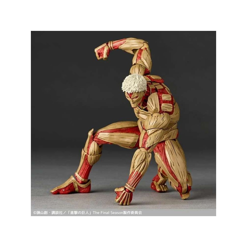 KAITENDOH REVOLTECH A.Y. ATTACK ON TITAN ARMORED TITAN RE-RUN 17CM ACTION FIGURE