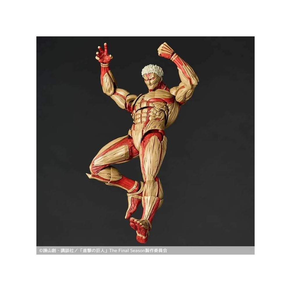 KAITENDOH REVOLTECH A.Y. ATTACK ON TITAN ARMORED TITAN RE-RUN 17CM ACTION FIGURE
