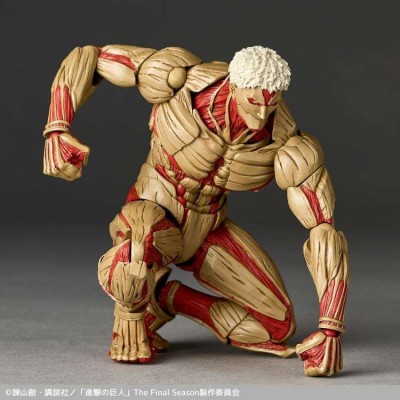KAITENDOH REVOLTECH A.Y. ATTACK ON TITAN ARMORED TITAN RE-RUN 17CM ACTION FIGURE