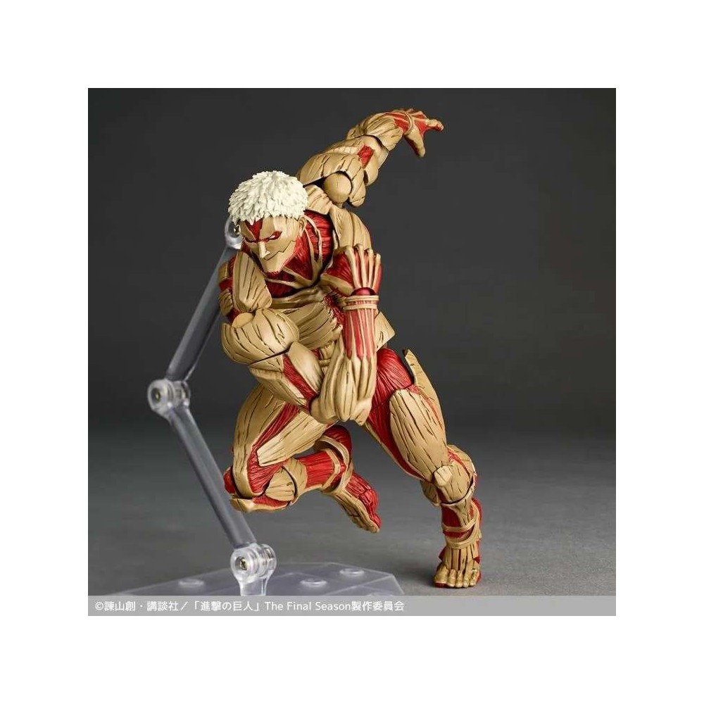 REVOLTECH A.Y. ATTACK ON TITAN ARMORED TITAN ACTION FIGURE KAITENDOH