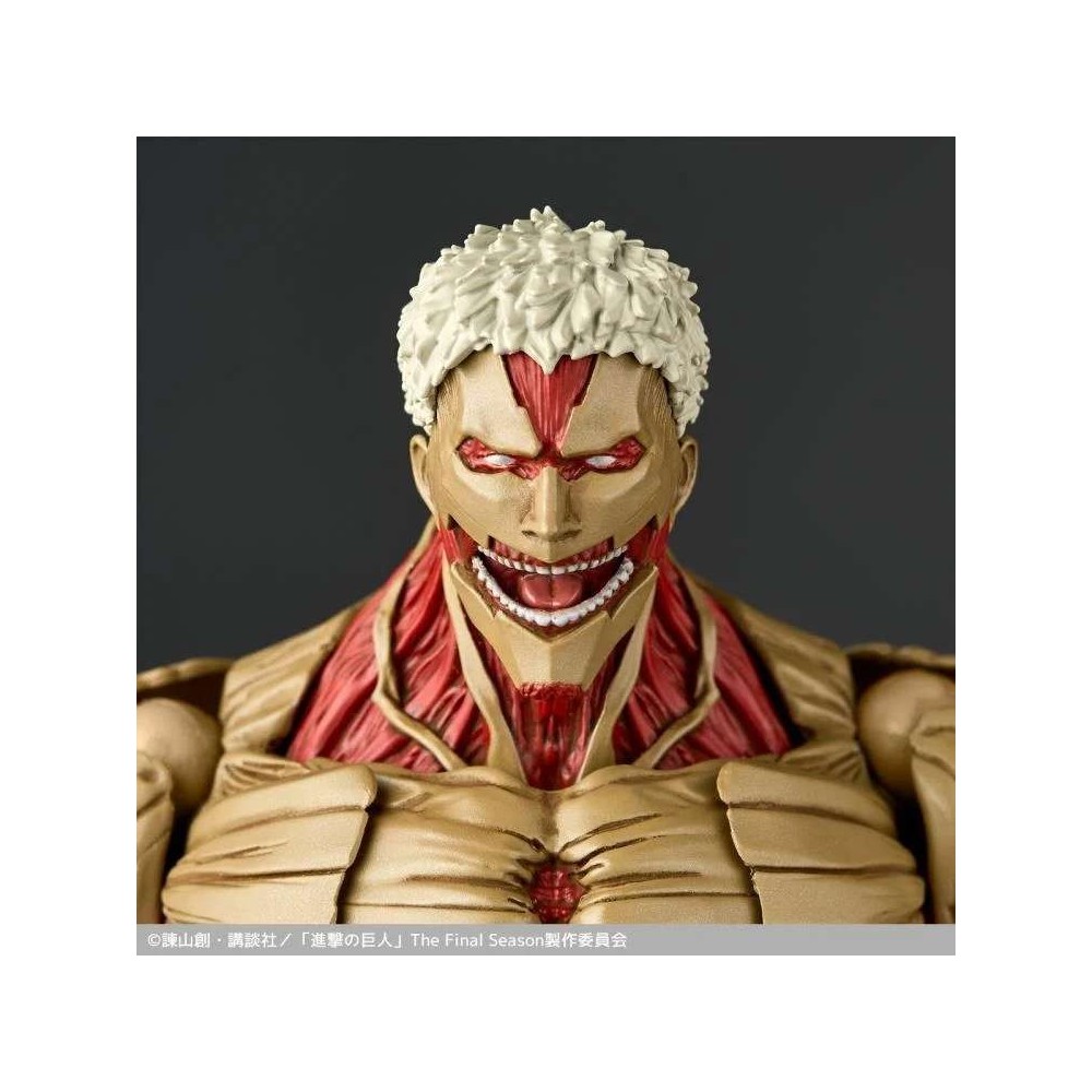 REVOLTECH A.Y. ATTACK ON TITAN ARMORED TITAN ACTION FIGURE KAITENDOH