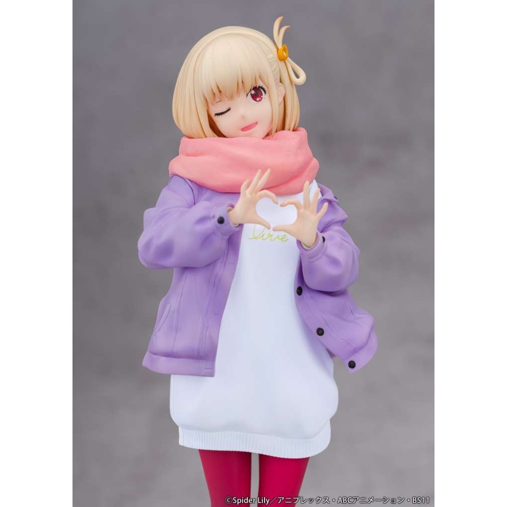 LYCORIS RECOIL CHISATO NISHIKIGI WINTER VERSION STATUA FIGURE PROOF