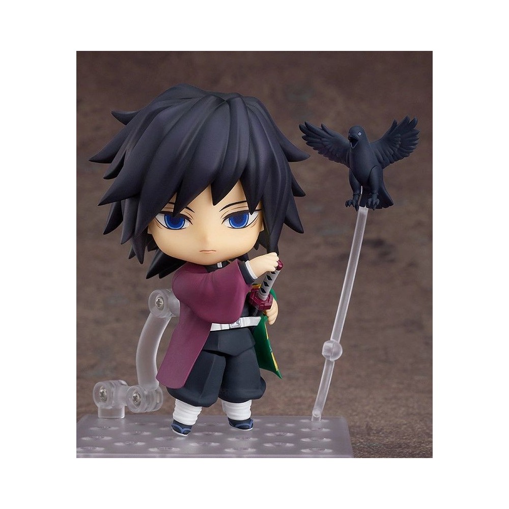 GOOD SMILE COMPANY DEMON SLAYER GIYU TOMIOKA NENDOROID RE-RUN ACTION FIGURE