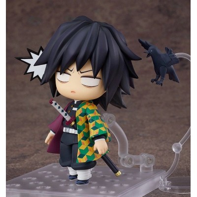 GOOD SMILE COMPANY DEMON SLAYER GIYU TOMIOKA NENDOROID RE-RUN ACTION FIGURE
