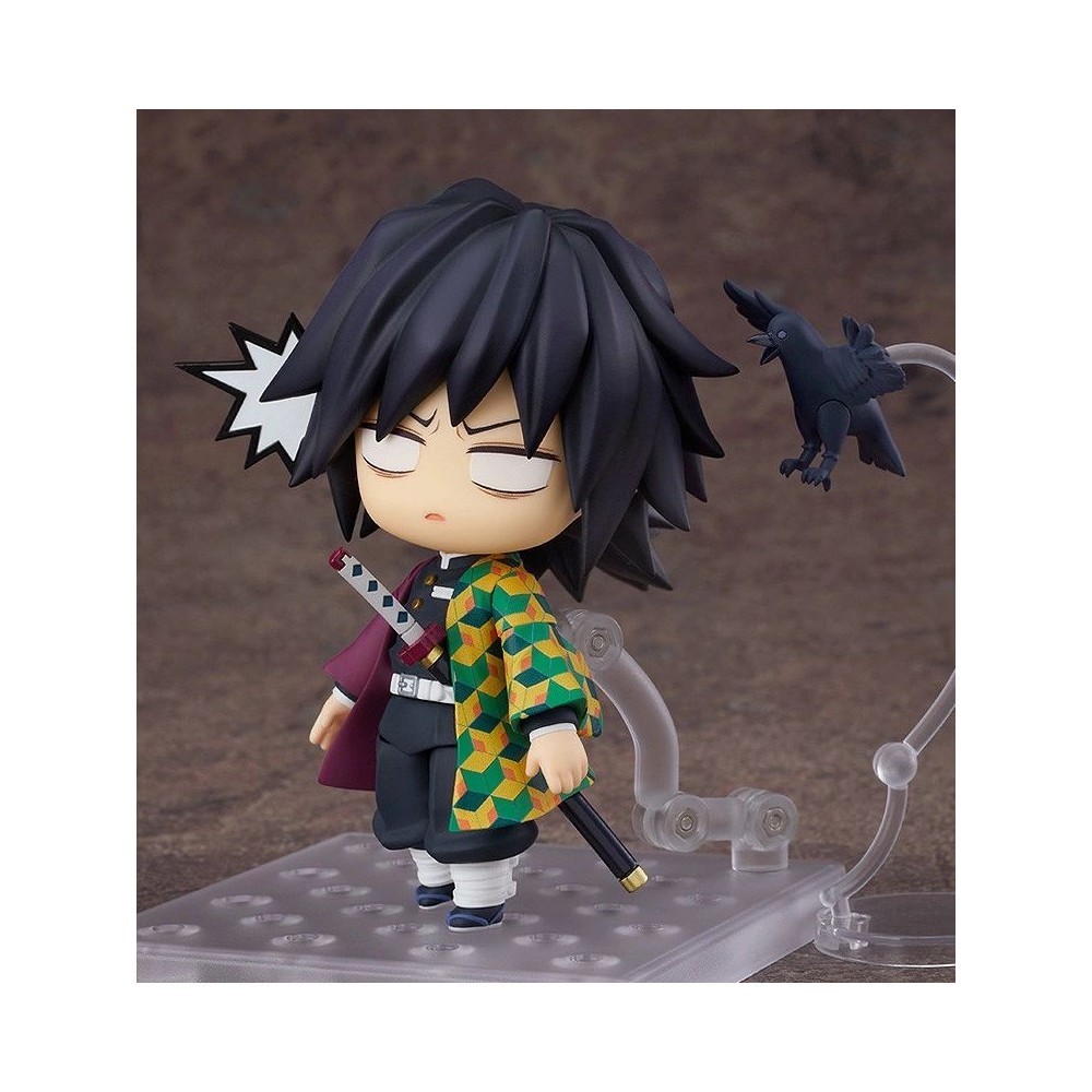 GOOD SMILE COMPANY DEMON SLAYER GIYU TOMIOKA NENDOROID RE-RUN ACTION FIGURE