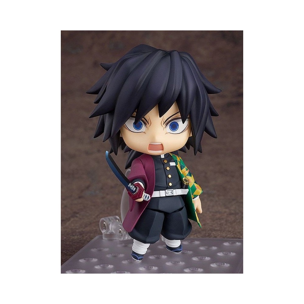 GOOD SMILE COMPANY DEMON SLAYER GIYU TOMIOKA NENDOROID RE-RUN ACTION FIGURE