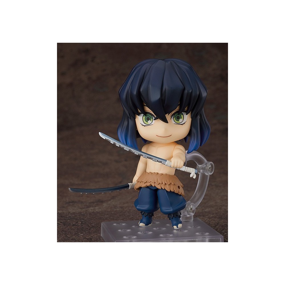 GOOD SMILE COMPANY DEMON SLAYER INOSUKE HASHIBIRA NENDOROID RE-RUN ACTION FIGURE
