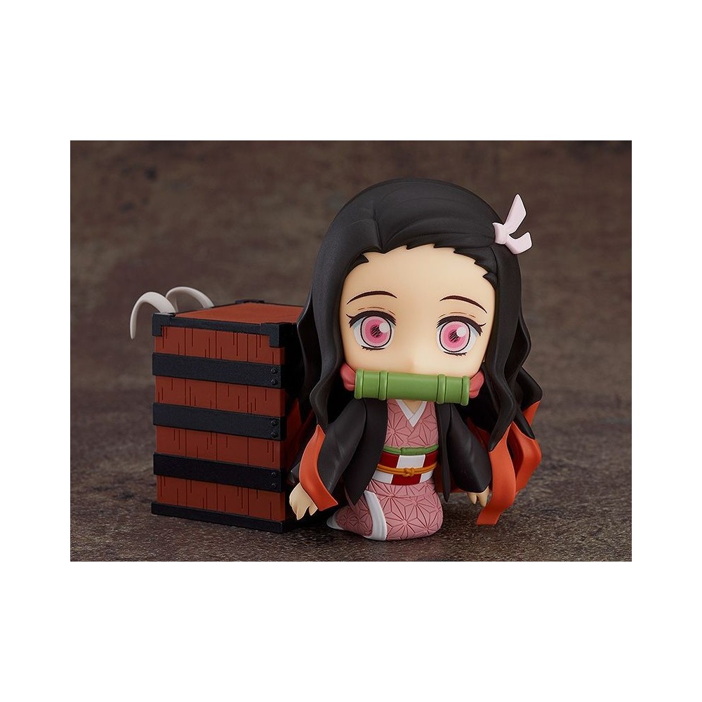 GOOD SMILE COMPANY DEMON SLAYER NEZUKO KAMADO NENDOROID RE-RUN ACTION FIGURE
