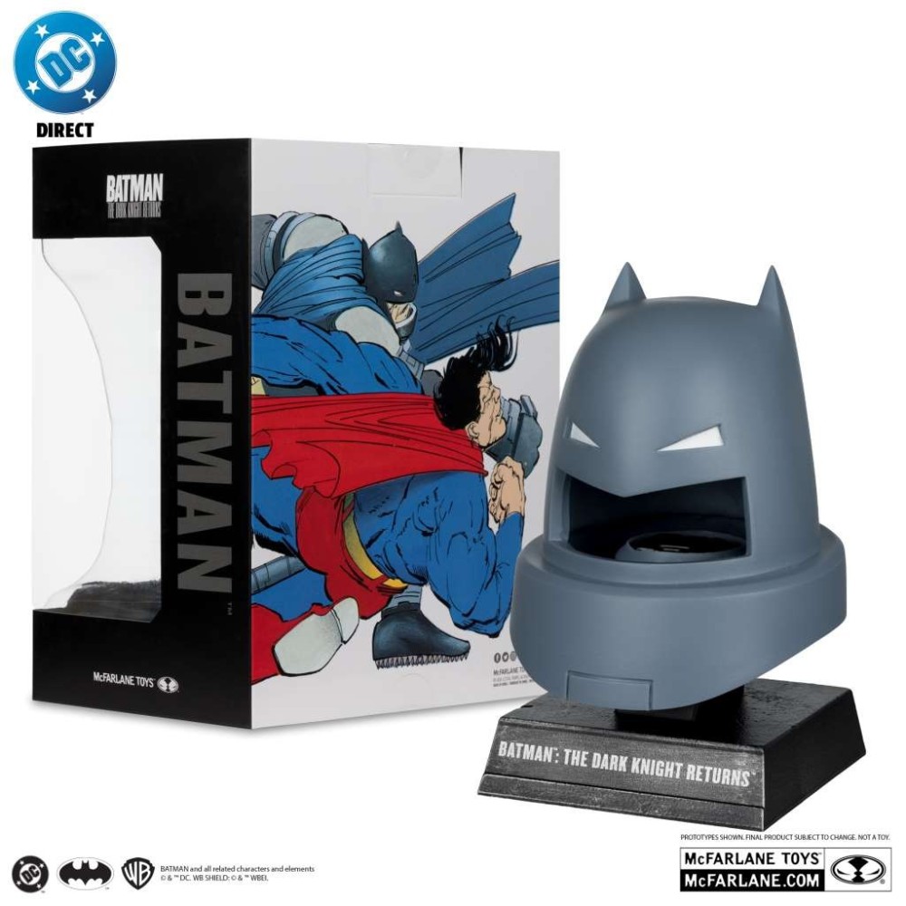 DC DIRECT BATMAN THE DARK KNIGHT RETURNS ARMORED COWL REPLICA BUSTO 1/3 FIGURE STATUA MC FARLANE