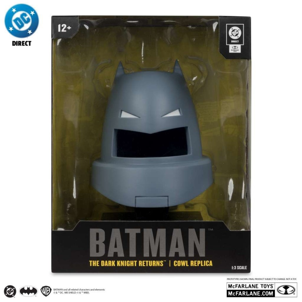 DC DIRECT BATMAN THE DARK KNIGHT RETURNS ARMORED COWL REPLICA BUSTO 1/3 FIGURE STATUA MC FARLANE