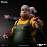 SAKAMOTO DAYS TARO SAKAMOTO ART SCALE DELUXE 1/10 STATUA FIGURE IRON STUDIOS