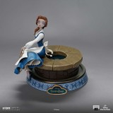 DISNEY'S ANIME PRINCESS BELLE STATUA FIGURE IRON STUDIOS