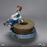 DISNEY'S ANIME PRINCESS BELLE STATUA FIGURE IRON STUDIOS