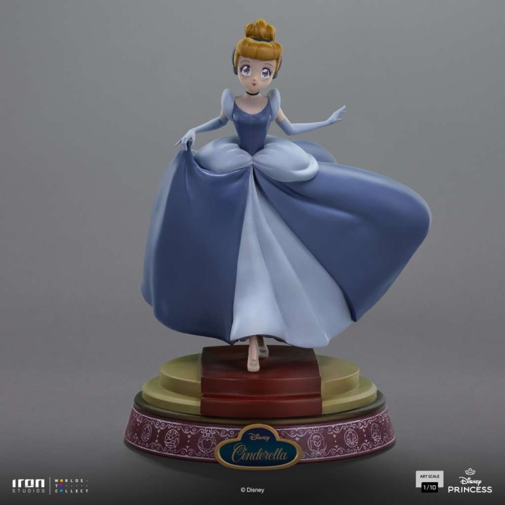 IRON STUDIOS DISNEY'S ANIME PRINCESS CINDERELLA PVC STATUE FIGURE