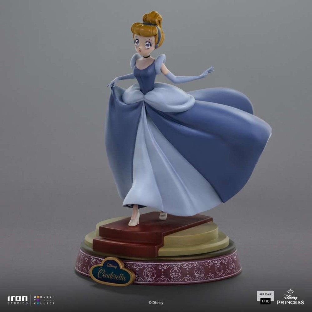 IRON STUDIOS DISNEY'S ANIME PRINCESS CINDERELLA PVC STATUE FIGURE