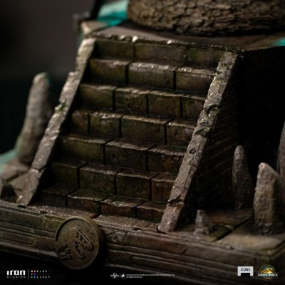 JURASSIC WORLD REBIRTH QUETZALCOATLUS ICONS STATUA IN RESINA FIGURE IRON STUDIOS