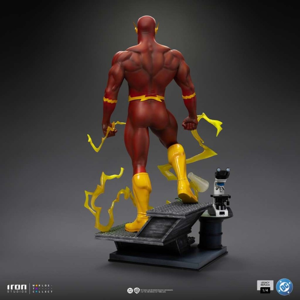 IRON STUDIOS DC COMICS THE FLASH LEGACY REPLICA 1/4 RESIN STATUE FIGURE