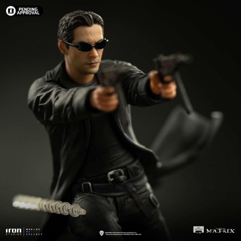 THE MATRIX NEO BDS ART SCALE 1/10 STATUA FIGURE IRON STUDIOS