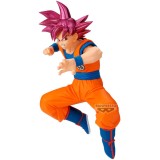 DRAGON BALL SUPER MATCH MAKERS SUPER SAIYAN GOD GOKU (VS BEERUS) STATUA FIGURE BANPRESTO