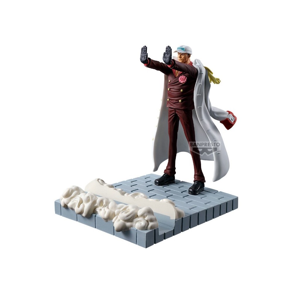 BANPRESTO ONE PIECE FIGLIFE AKAINU SAKAZUKI STATUE FIGURE