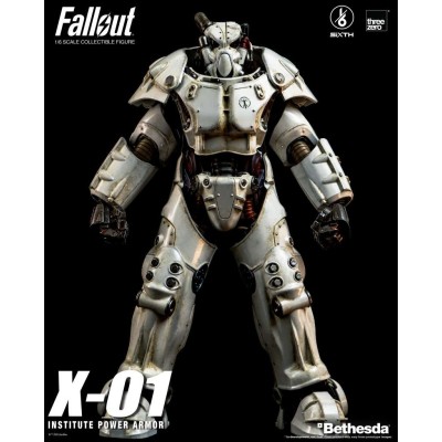 FALLOUT X-01 INSTITUTE POWER ARMOR ACTION FIGURE THREEZERO