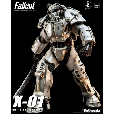 FALLOUT X-01 INSTITUTE POWER ARMOR ACTION FIGURE THREEZERO