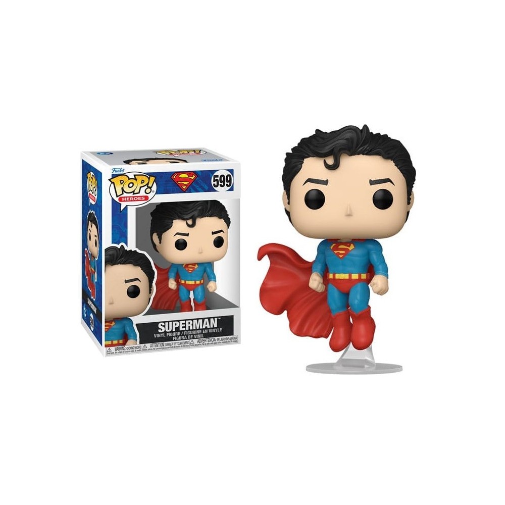 FUNKO FUNKO POP! HEROES SUPERMAN PVC BOBBLE HEAD FIGURE