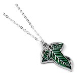 CARAT THE LORD OF THE RINGS THE LEAF OF LORIEN PENDANT AND NECKLACE REPLICA