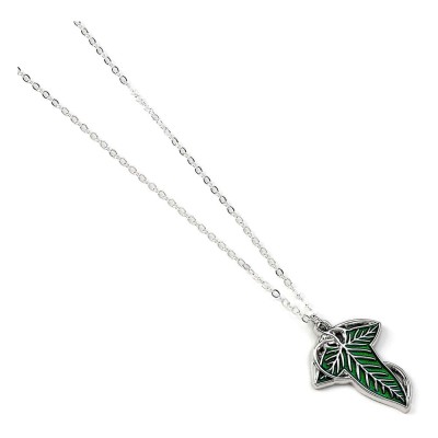 IL SIGNORE DEGLI ANELLI THE LEAF OF LORIEN PENDENTE E COLLANA REPLICA CARAT