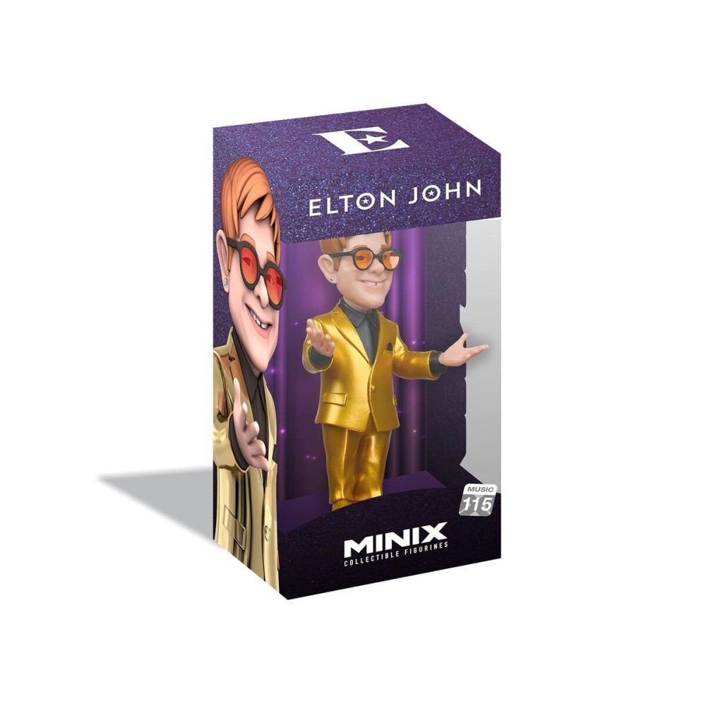 NOBLE COLLECTIONS ELTON JOHN MINIX COLLECTIBLE FIGURINE
