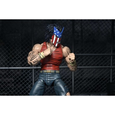 NECA TMNT NINJA TURTLES MIRAGE COMICS CASEY JONES BODYCOUNT PVC ACTION FIGURE