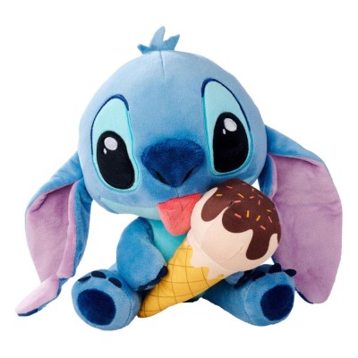 SIMBA TOYS  LILO & STITCH PLUSH STITCH WITH ICE CREAM FIGURE 25CM