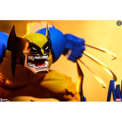 SIDESHOW MARVEL DESIGNER COLLECTIBLE STATUE WOLVERINE 24CM FIGURE
