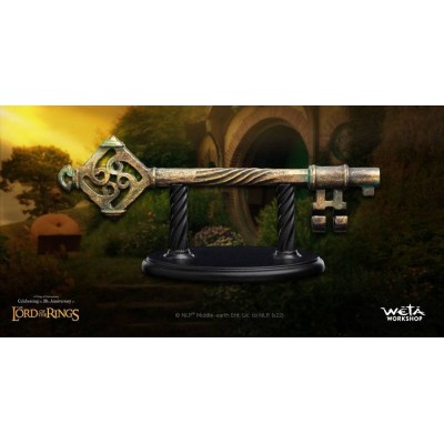 IL SIGNORE DEGLI ANELLI LORD OF THE RINGS KEY TO BAG END REPLICA CHIAVE WETA