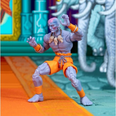 JADA TOYS ULTRA STREET FIGHTER II THE FINAL CHALLENGERS DHALSIM DELUXE PVC 1/12 ACTION FIGURE