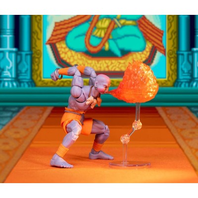 JADA TOYS ULTRA STREET FIGHTER II THE FINAL CHALLENGERS DHALSIM DELUXE PVC 1/12 ACTION FIGURE