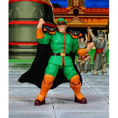 JADA TOYS ULTRA STREET FIGHTER II THE FINAL CHALLENGERS M. BISON DELUXE PVC 1/12 ACTION FIGURE