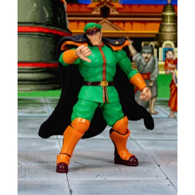 ULTRA STREET FIGHTER II THE FINAL CHALLENGERS M. BISON DELUXE ACTION FIGURE JADA TOYS