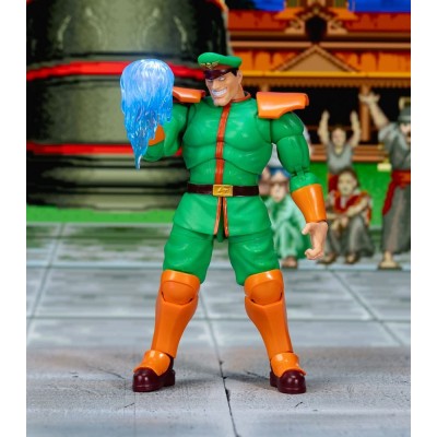 ULTRA STREET FIGHTER II THE FINAL CHALLENGERS M. BISON DELUXE ACTION FIGURE JADA TOYS