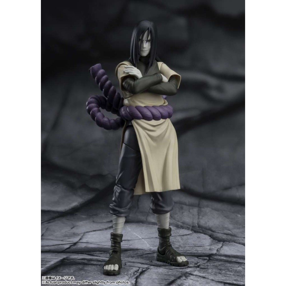 BANDAI NARUTO SHIPPUDEN OROCHIMARU SEEKER OF IMMORTALITY S.H. FIGUARTS SERIES ACTION FIGURE