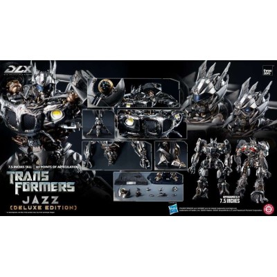 TRANSFORMERS DLX JAZZ DELUXE VERSION ACTION FIGURE THREEZERO