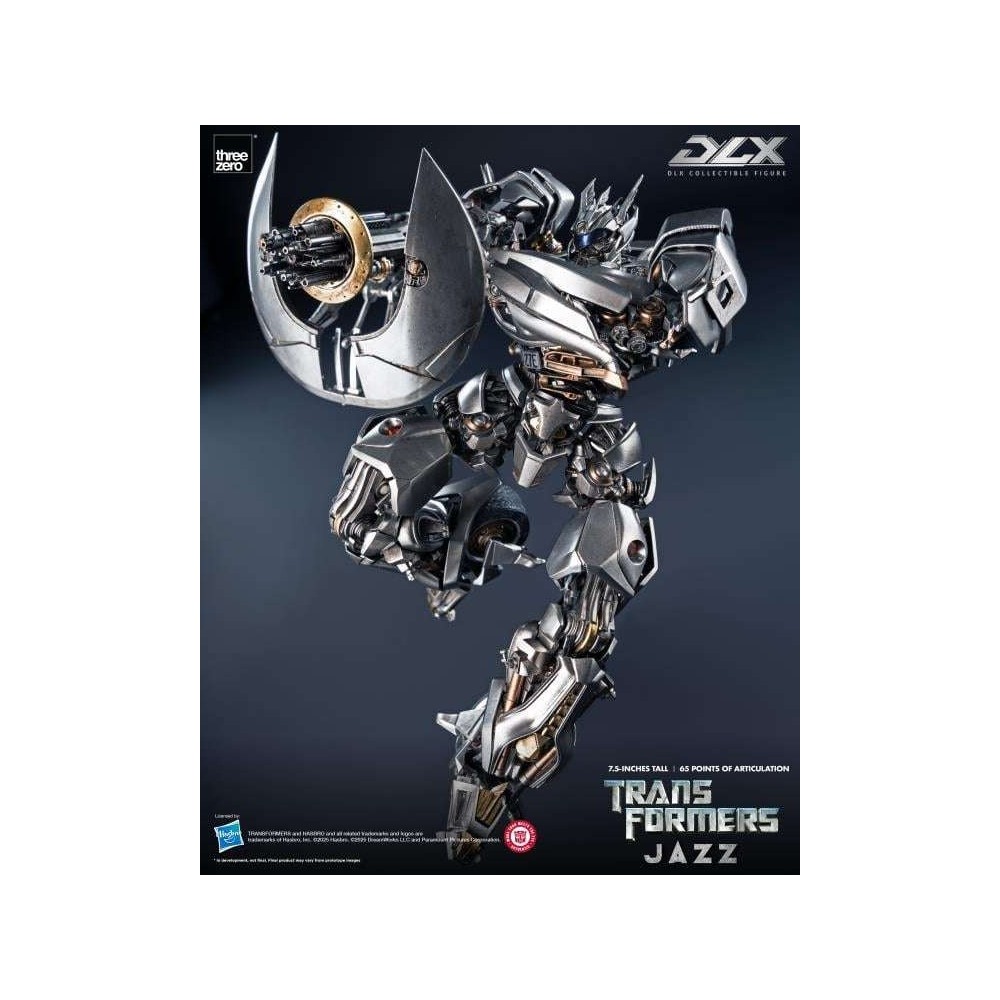 THREEZERO TRANSFORMERS DLX SERIES JAZZ DELUXE VER. ACTION FIGURE