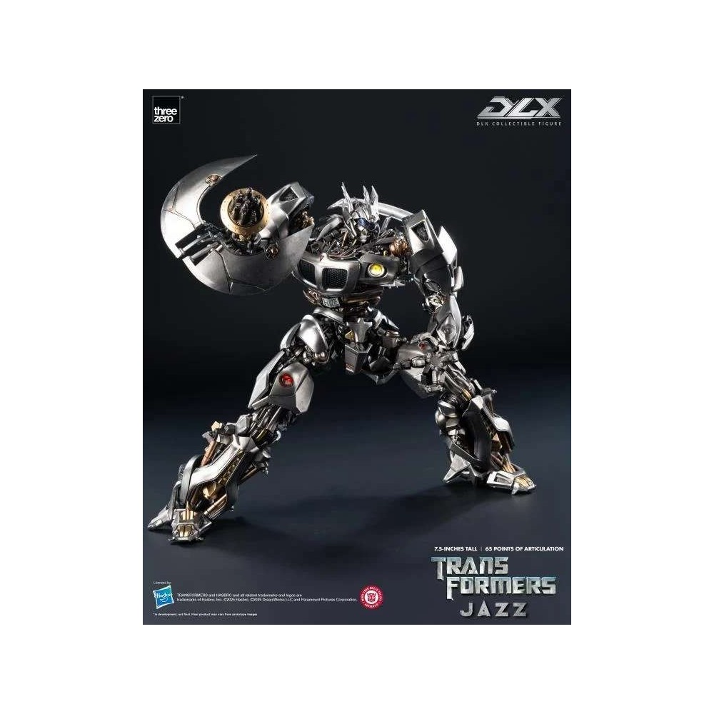 THREEZERO TRANSFORMERS DLX SERIES JAZZ DELUXE VER. ACTION FIGURE