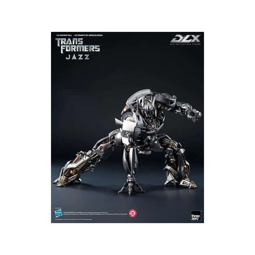 THREEZERO TRANSFORMERS DLX SERIES JAZZ DELUXE VER. ACTION FIGURE