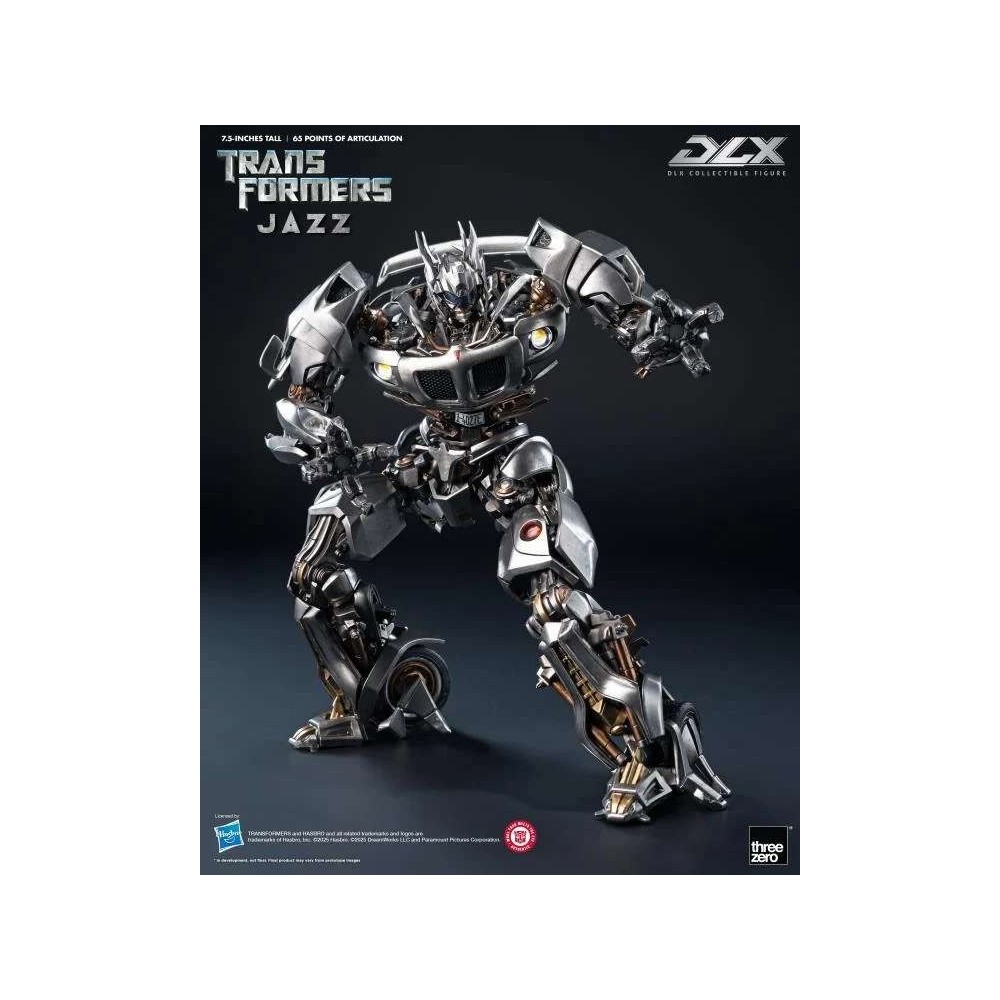 TRANSFORMERS DLX JAZZ ACTION FIGURE THREEZERO