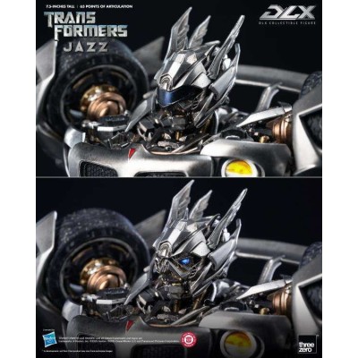 TRANSFORMERS DLX JAZZ ACTION FIGURE THREEZERO
