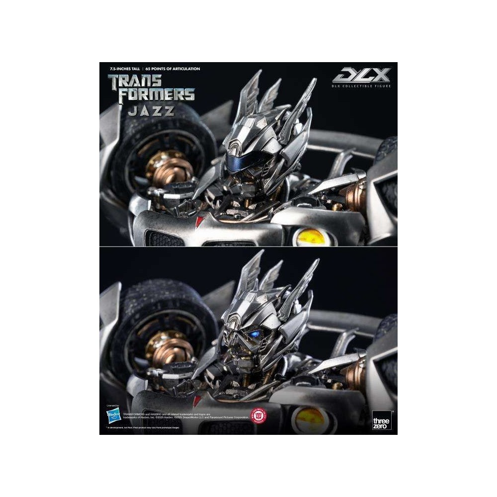 THREEZERO TRANSFORMERS DLX SERIES JAZZ STANDARD VER. ACTION FIGURE